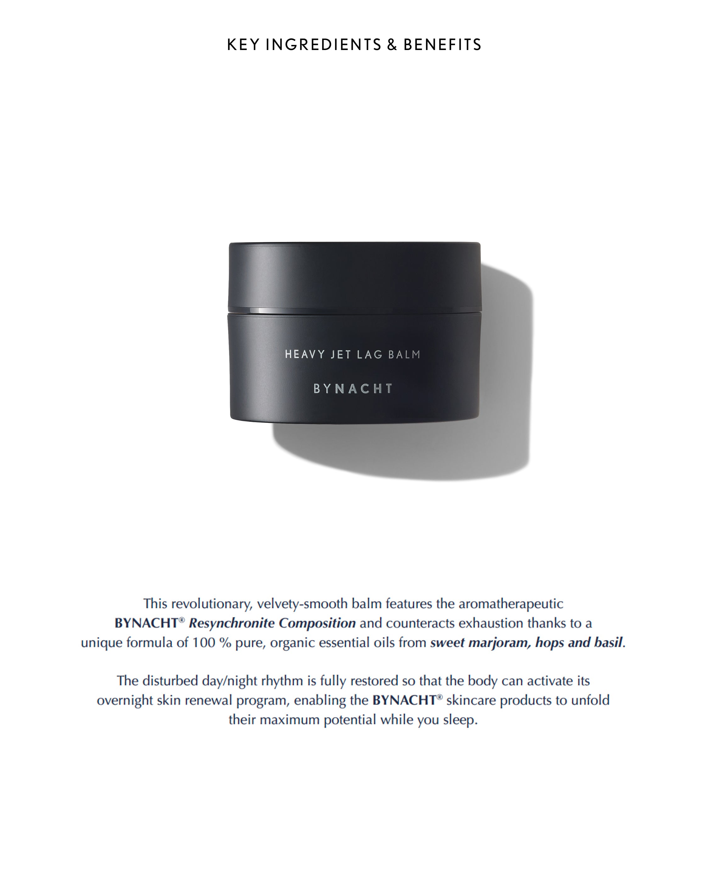 HEAVY JET LAG BALM